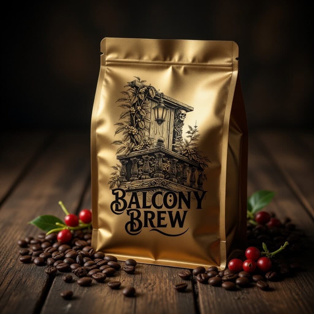Balcony Brew medium roast bag
